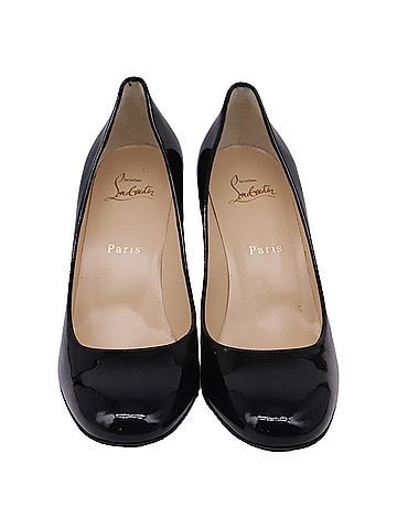 Christian Louboutin Christian Louboutin Lady Gena 85 Pumps in Black Patent Leather (view 2)