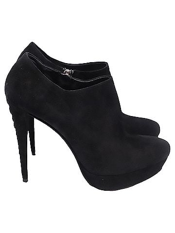 Miu Miu Miu Miu Ankle Boots in Black Suede (view 1)