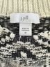 J.Jill Fair Isle White Gray Black Pullover Sweater Size M - photo 10