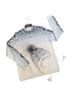 J.Jill Fair Isle White Gray Black Pullover Sweater Size M - photo 1