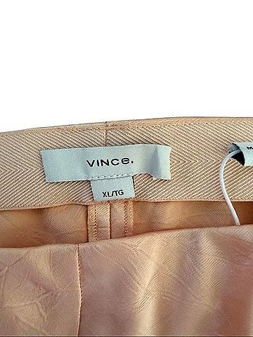 Vince. Peach Wide-Leg Trousers Casual Pants (view 2)