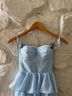 REVOLVE 100% Polyester Blue Cocktail Dress Size S - photo 3