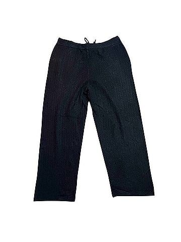 DKNY Cashmere Blend Pull On Knit Joggers Sweatpants (view 2)