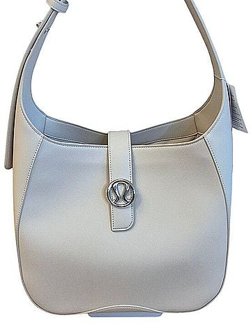 Lululemon Athletica Leather Alternative Large Shoulder Bag Leather Shoulder Bag (view 1)
