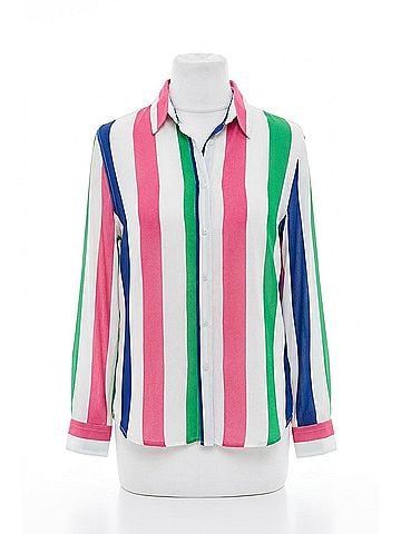 Velvet Heart Johnny Long Sleeve Top in Multi (view 1)