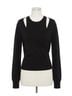 Veronica Beard Solid Black Lolasee Pullover Top in Black Size M - photo 1