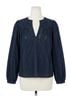 Ulla Johnson Stripes Blue Rowan Blouse in Midnight Size 2 - photo 1
