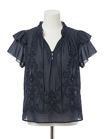 Hunter Bell Millie Top in Midnight (view 1)
