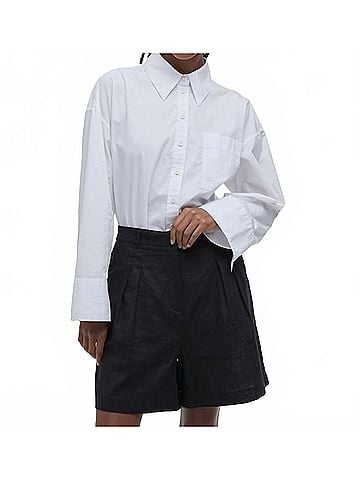 Barbour Angela Button Down Shirt in White (view 2)