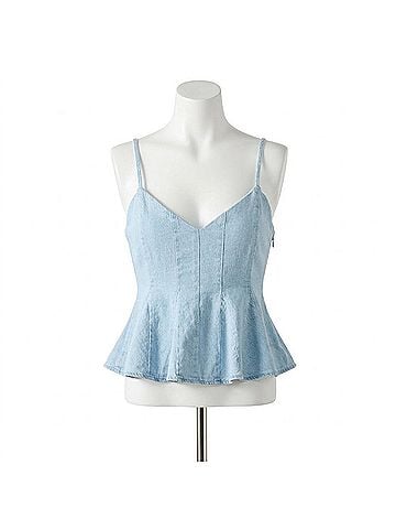 Steve Madden Demi Top in Blue (view 1)