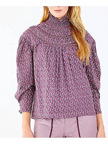 Hunter Bell Veronica Top in Lavender Haven (view 2)