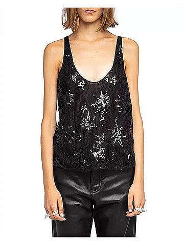 Zadig & Voltaire Tarysa Tank Top in Black (view 2)