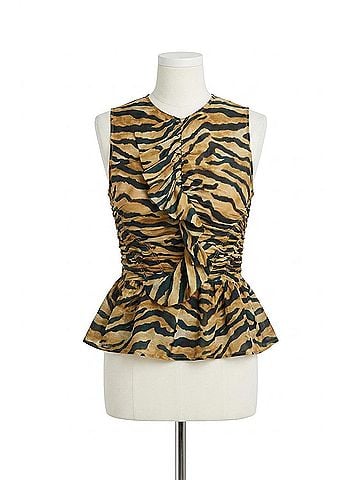 Hunter Bell Doering Sleeveless Top in Tiger (view 1)