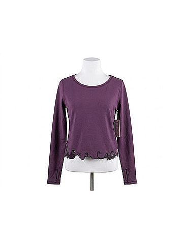 Nancy Rose Performance Women's Amalie Sweatshirt in Sangria (view 1)