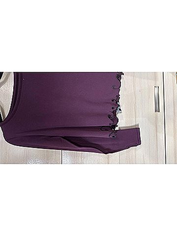 Nancy Rose Performance Women's Amalie Sweatshirt in Sangria (view 2)