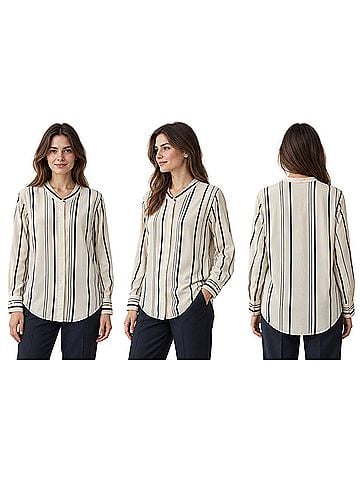Equipment Long Sleeve Button-Down Shirt (view 1)