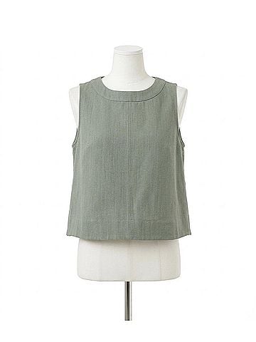 Soeur Pampa Top in Pastel Green (view 1)