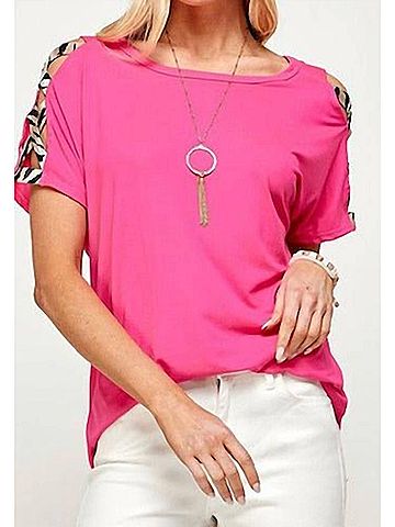 Sassy Belle Top in Fuchsia (view 2)