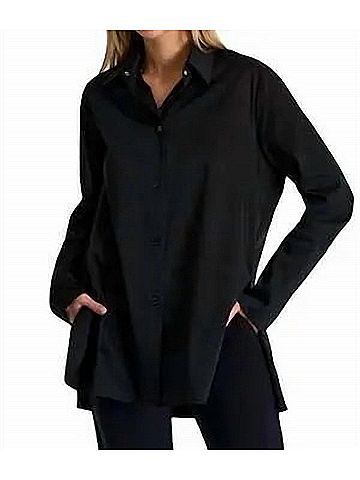 Shan Angele Classic Shirt in Black (view 2)