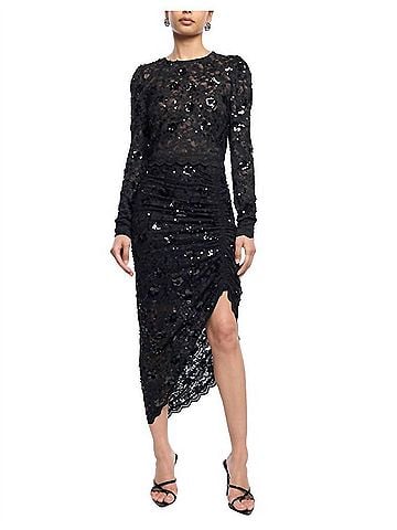Generation Love Safia Sequin Lace Top in Black (view 2)
