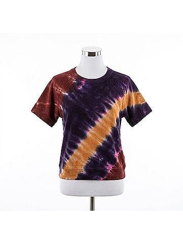 n:Philanthropy Colby Sweatshirt Tee in Sherbert Tie Dye (view 1)