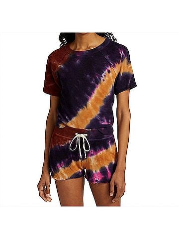 n:Philanthropy Colby Sweatshirt Tee in Sherbert Tie Dye (view 2)