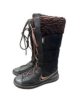 Nike Hi Lace Up Faux Fur Sneaker Boots Boots (view 1)