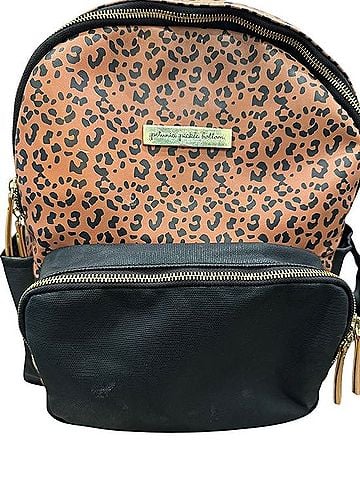 Petunia Pickle Bottom leopard district backpack Diaper Bag (view 2)