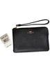 Coach Corner Zip Wristlet Leather Wristlet - photo 1
