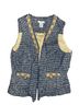 Cache Blue Tan Vest Size 8 - photo 4