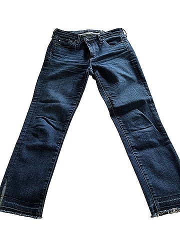 Adriano Goldschmied mid rise Stevie capri Jeans (view 1)
