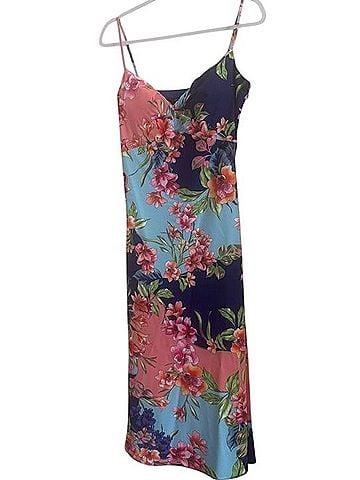 Guess Floral Midi Slip Dress Casual Dress (view 1)