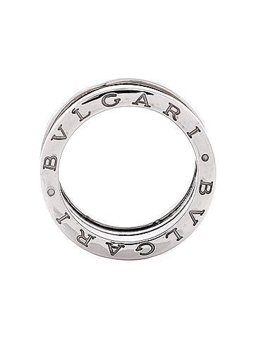 Bvlgari B.Zero1 Two Band Ring 18K White Gold (view 2)