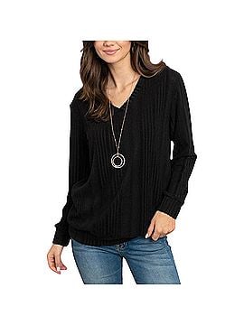 Perfect Peach Pullover Sweater (view 1)