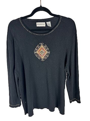 Alfred Dunner Long Sleeve Top (view 1)