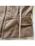 Express Camel peplum Coat Jacket - photo 5