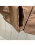 Express Camel peplum Coat Jacket - photo 7