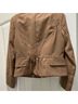 Express Camel peplum Coat Jacket - photo 4