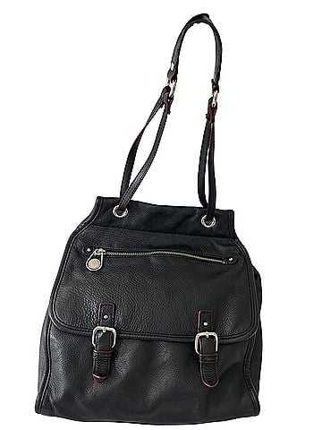 Isaac Mizrahi LIVE! Leather Shoulder Bag (view 1)