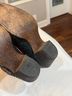 Corral Boots 100% Leather Brown Black Boots Size 7 1/2 - photo 6