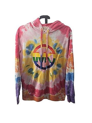 Michael Kors Tie Dye Hoodie Pullover Sweater (view 1)