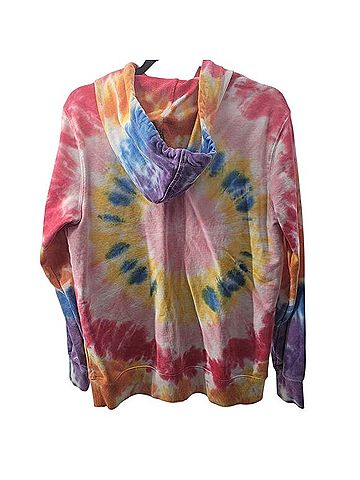 Michael Kors Tie Dye Hoodie Pullover Sweater (view 2)