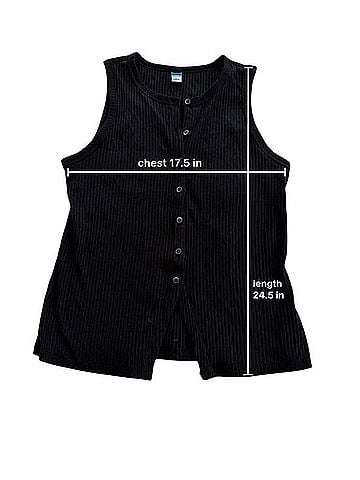 Old Navy Sleeveless Button-Down Shirt (view 1)