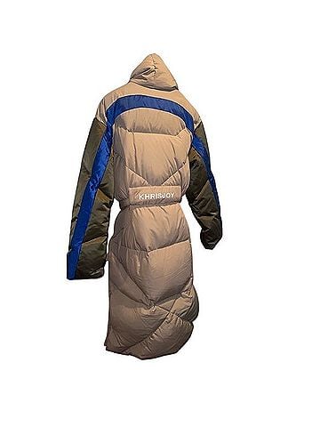 Khrisjoy Puff Stripe Robe Coat Coat (view 1)