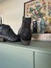 Very Volatile Black Ankle Boots Size 11 - photo 5