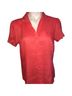 August Silk 100% Linen Orange Blouse Size M - photo 1