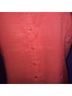 August Silk 100% Linen Orange Blouse Size M - photo 5