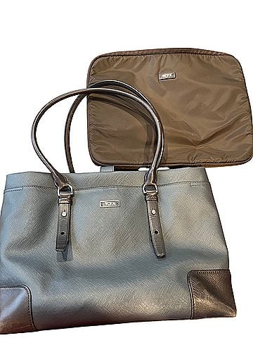 Tumi Leather Tote (view 1)