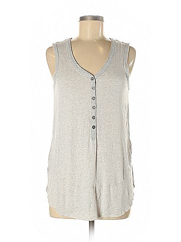 Laila Jayde Laila Jayde Sleeveless Henley (view 1)
