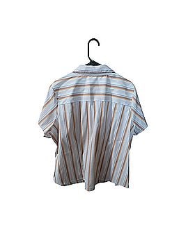 Fashion Bug Short Sleeve Button-Down Shirt (view 2)